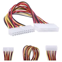 Cabo De Energia 24/24 Pinos Extensão Fonte Atx