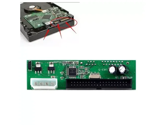 Adaptador P/ Hd Converte Porta Sata 3.5/2.5 Em Ide 40 Pinos - Imagem 2