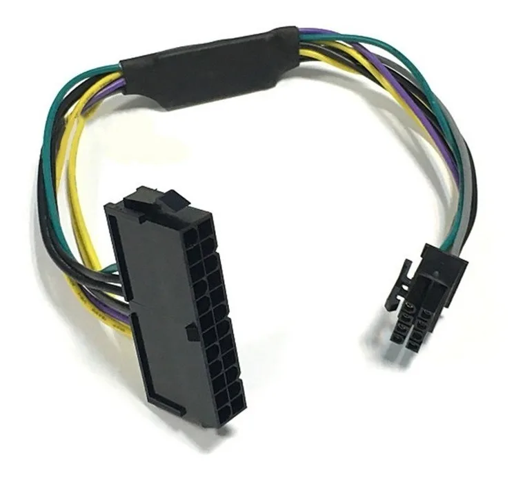 Cabo De Energia Dell Optiplex 24 Para 8 Pinos Fonte Atx - Imagem 2